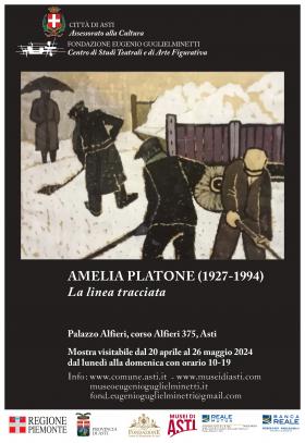 AMELIA PLATONE (1927-1994) La linea tracciata